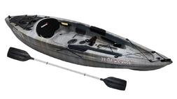With Paddle Sit On Canoe Rod Holders Lake River 1 Person Gra