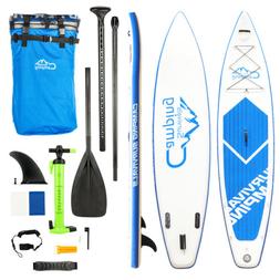 12' x 32" Inflatable Stand Up Paddle Surf Board SUP Package 