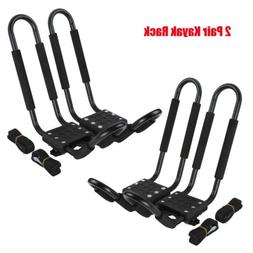 Carrier Rack Boat Ski Surf Roof Mount Car Cross J-bar Holder