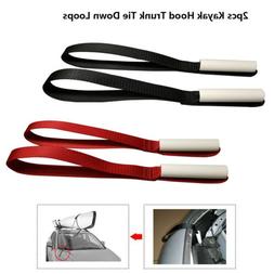 Canoe Hood Door Trunk Vehicle Hatchback Tie Down Loops Strap