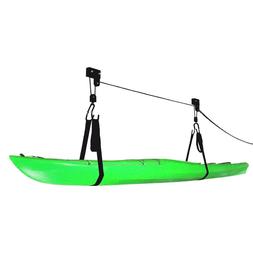 & Canoe Lift Hoist Kayak For Garage / Canoe Hoists 125 Lb Ca