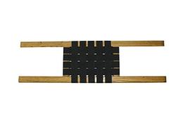 Ash Canoe Seat - Webbed - Clear