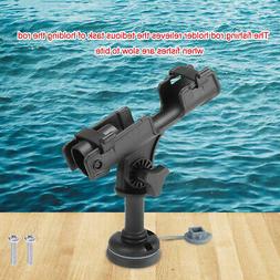 360 Deg Swivel Fishing Rod Holder Stand Bracket Flush Mount