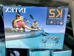 BRAND NEW Intex Tacoma K2 Two-Person Inflatable Kayak 