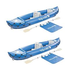 Sevylor Fiji 2-Person Inflatable 22 Gauge PVC Travel Pack Ca