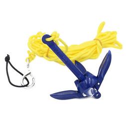 Foldable Folding Convenient Aluminum Anchor Kit with 5m Rope
