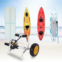 Dolly Cart Carrier Boat Canoe Trolley Trailer Paddle Board W