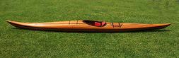 Cedar Wood Strip Built 18' Surfing Boat Woodenboat Usa New