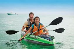 Tandem Kayaks For Kids Teens Adults 2 Person With Paddles Be