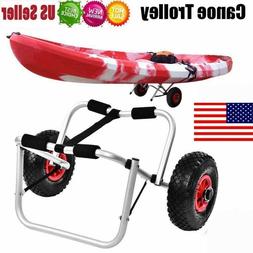 Canoe Boat Carrier 80kg Dolly Trailer Tote Trolley Transport