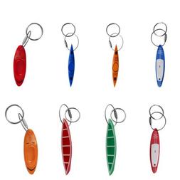 Canoe Ocean Boat Sup Keychain / Keyring Gift - Lightweight &
