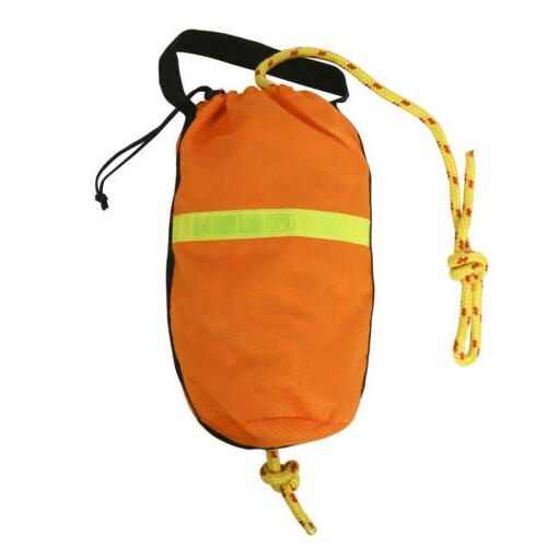 Rescue Throw Rope Bag with Braided Floating Polypropylene Li