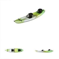 Malibu Two Tandem Sit-on-top Recreational Kayak, Envy, 12 Fe