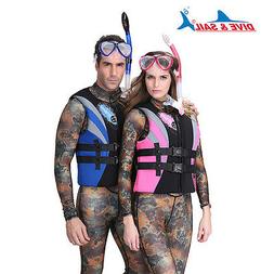Lifesaving Vest Buoyancy Aid Sailing Kayak Life Jacket
