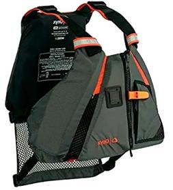 ONYX MoveVent Dynamic Paddle Sports Life Vest, Orange, X-Sma
