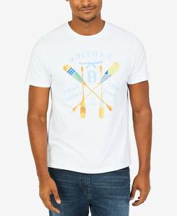 Oars Graphic White T Shirt L