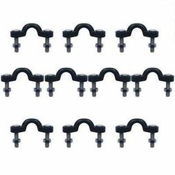 10 Pcs Nylon Bungee Deck Loops Tie Down Pad Eye for Kayaks, 