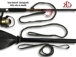 Ing Made In The Usa! Paddle Leash With A 2 Rod Leash Set, 3 