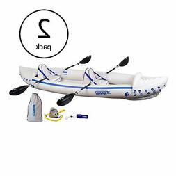 Fishing Boat Canoe + Paddles