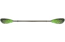 predator fiberglass kayak paddle lime