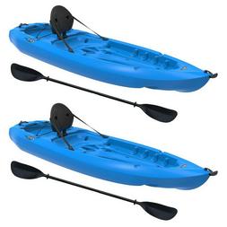 S Paddles And Backrest Blue 2 Pack Lifetime