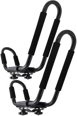 Roof Rack Canoe Carrier Top J-bar Mount Universal For Car Su